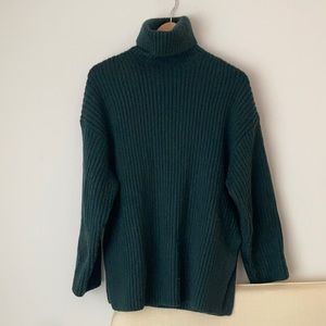 H&M wool blend turtleneck sweater